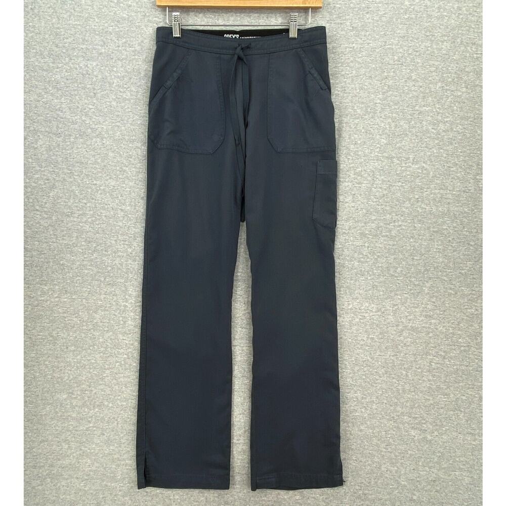 Greys Anatomy Scrub Pants Womens XS Gray Bottoms Medical Nursing Healthcare Vet